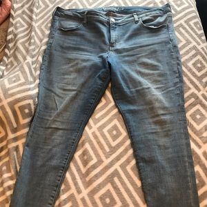 American eagle super super stretch jeans